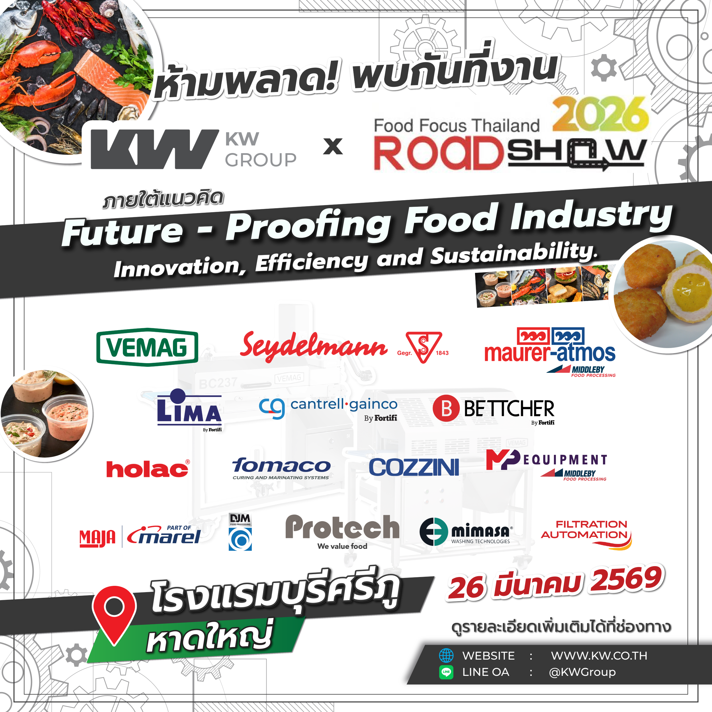 KW Group Food Focus Thailand Roadshow 2026