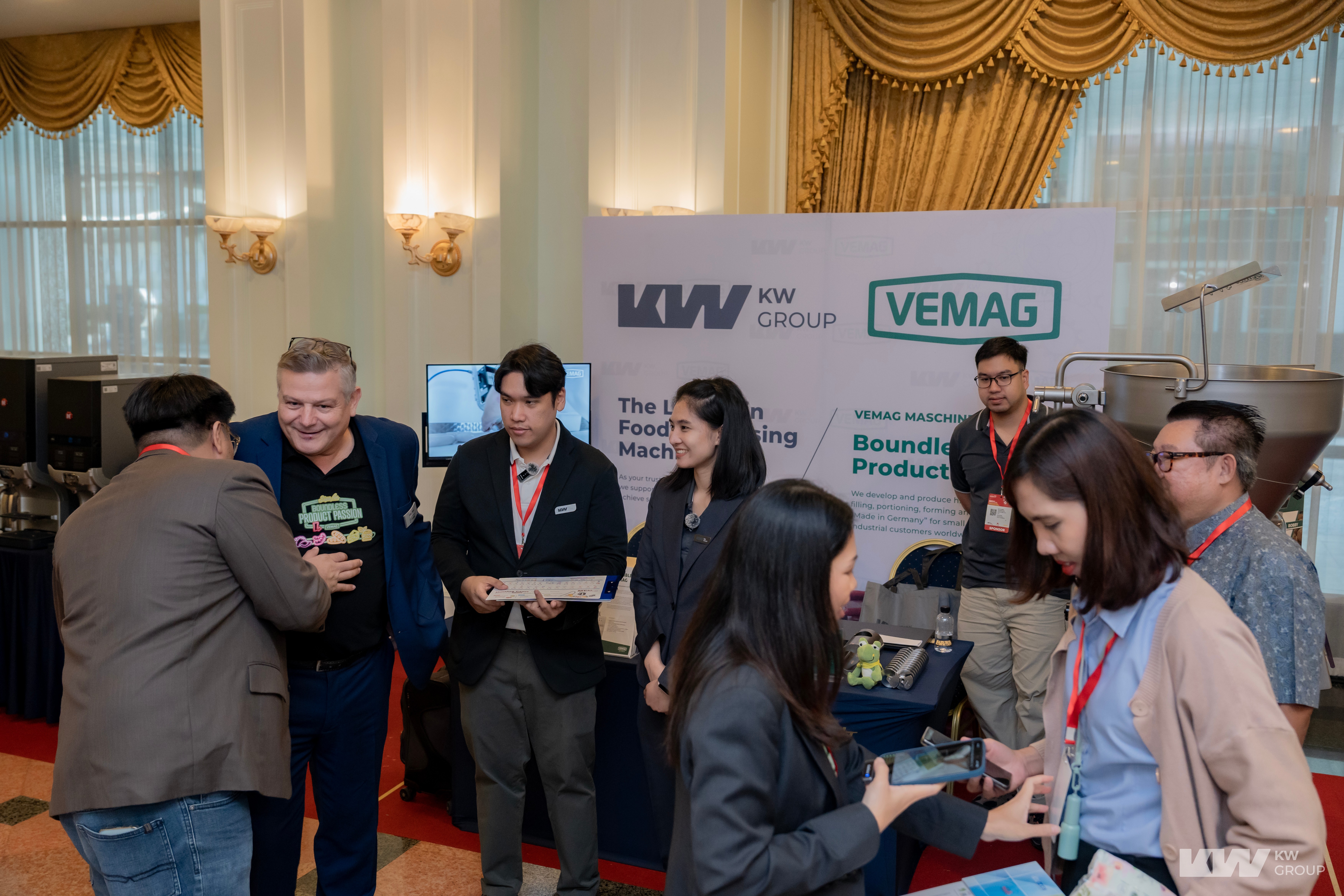 บูธ KW Group แสดงนวัตกรรมเทคโนโลยีแปรรูปอาหาร