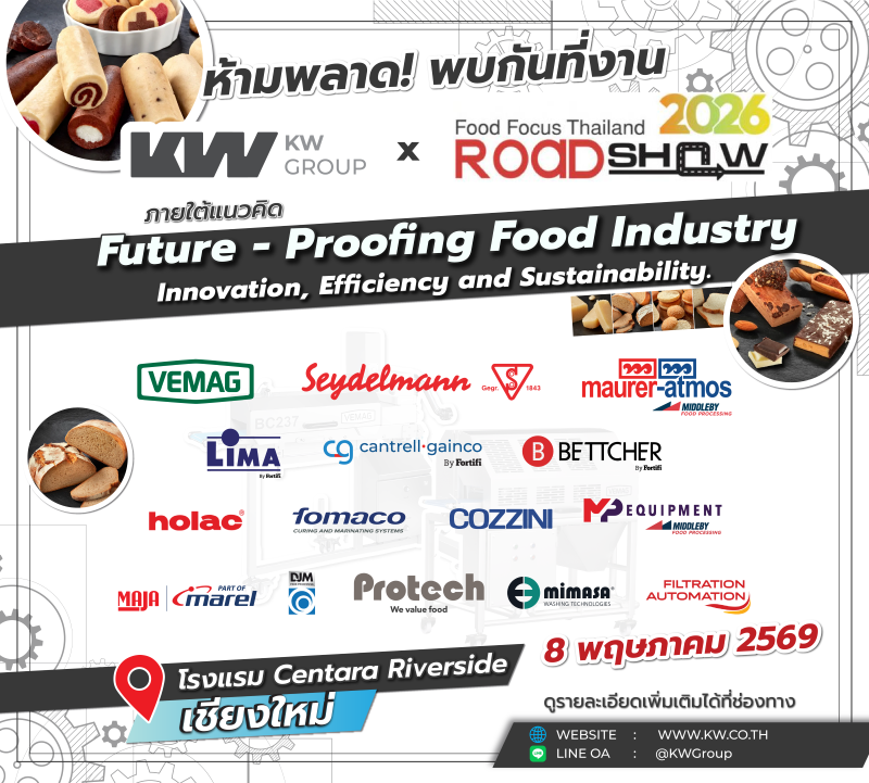 KW Group Food Focus Thailand Roadshow 2026 - Chiang Mai